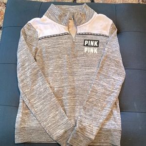 Small grey and white Victoria’s Secret pullover